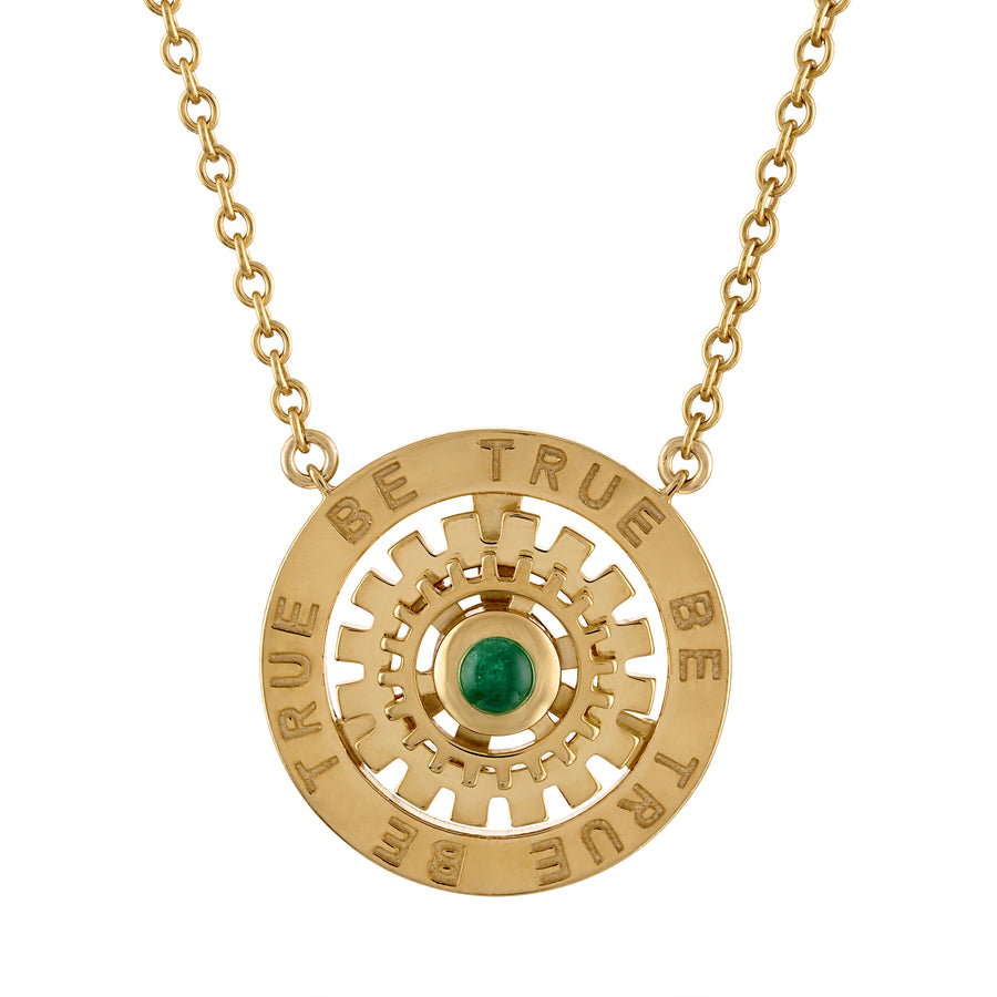 Be True Emerald Necklace